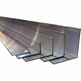 aluminium l angle mill finish