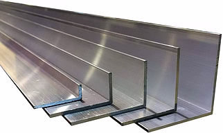 Aluminium L Angle Mill Finish