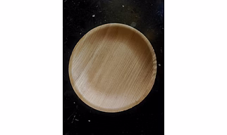 Areca palm Leaf Round plate -7inch