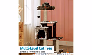 44 Furrlovers Fur Fabric Cat Kitten Activity Cat Tree