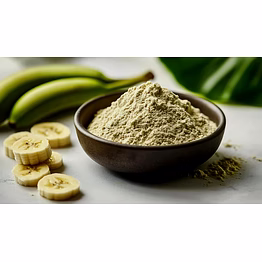 dehydrated banana powder (green)