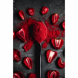dehydrated strawberry powder
