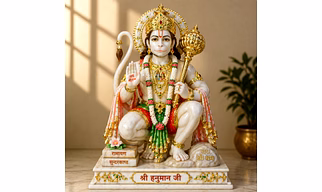 Hanuman Marble God Statues