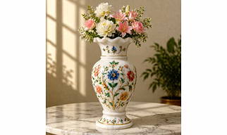 Marble Flower Vase