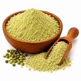 mauli global exports gram flour - green