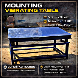 mouting vibrating table