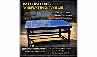 Mouting Vibrating Table