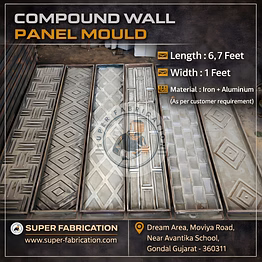 compound wall panel mould (aluminium)