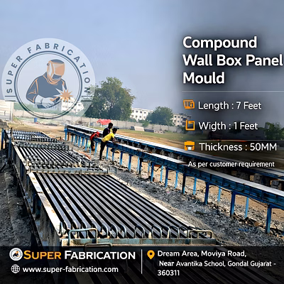 compound wall box mould (prestress)