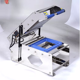 balaji rectangle tray sealing machine