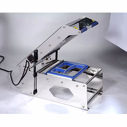 3 portion tray sealing machine