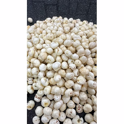 raw phool makhana (fox nuts) - premium quality, unroasted, high protein, low calorie superfood