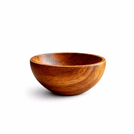 wooden salad bowl