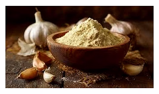 Dehydrated garlic powder