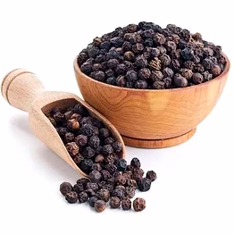 organic black pepper