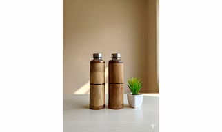 Bamboo Water Bottle (1 Litre)