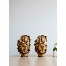 lord ganesh (bamboo sculpture)