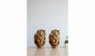 Lord Ganesh (Bamboo Sculpture)