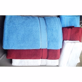 100% cotton bath towel, dobby design, 75 x 150_540 gsm