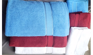 100% Cotton Bath Towel, Dobby Design, 75 X 150_540 GSM