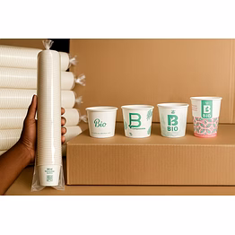 biodegradable paper cups 110ml 210ml