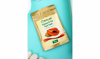 Natural Papaya D-Tan Face Pack ( Pack Of 2)