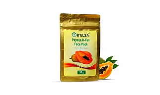 Natural Papaya D-Tan Face Pack