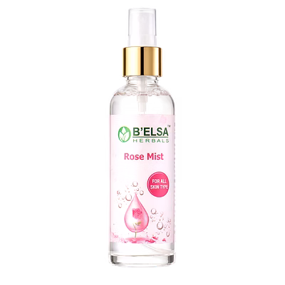 belsa herbals rose-water with mist-calming aroma - stress relief -relaxation.(pack of 3)