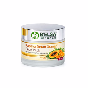 Organic Orange Papaya D-Tan Face Pack-For Lightening And Brightening