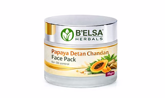 Organic Chandan Papaya D-Tan Face Pack-For Oil Control