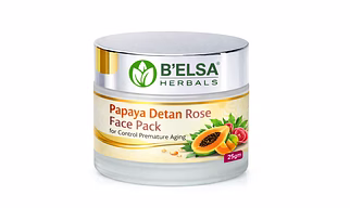 Organic Rose Papaya D-Tan Face Pack-To Control Premature Aging
