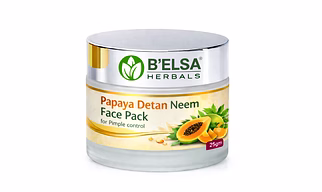 Organic Neem Papaya Detan Face Pack- Pimple Control