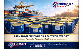 Fremora Premium Groundnut Oil - Export Quality