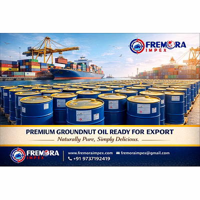 fremora premium groundnut oil - export quality