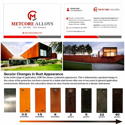 corten steel/weathering steel