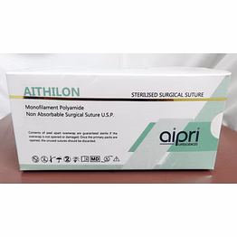 ap3328- nylon black usp 3-0, 70cm, 3/8 c reverse cutting 26 mm needle