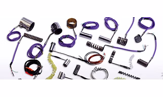 Micro tubular coil heaters