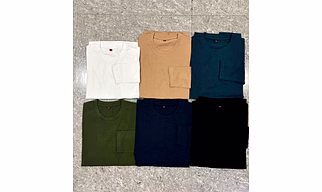 Premium Full Sleeve Tee - 100% Cotton