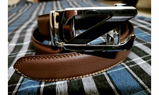 Automatic Buckle Leather Belt