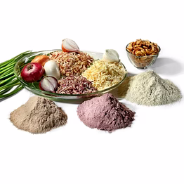 dehydrated vegetables and fruits
