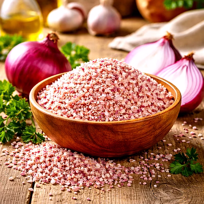 red onion/pink onion minced(1–3 mm)