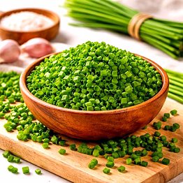 onion chives cut