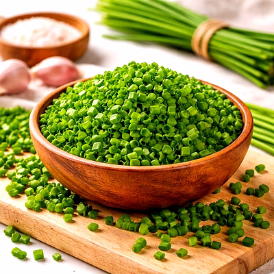 onion chives cut