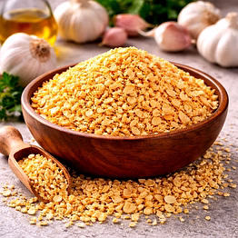 garlic chopped (3–5 mm)