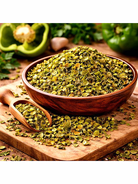 Green Capsicum Flakes