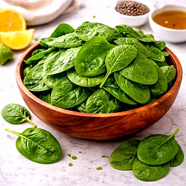 spinach (palak) leaves