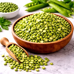 green peas split