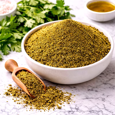 coriander leaves powder