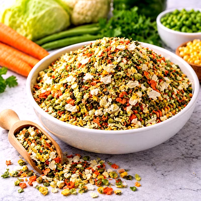 mixed vegetables flakes