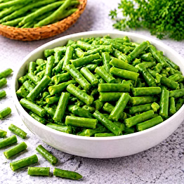 french beans cut pieces
